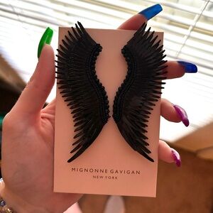 Black Madeline Mignonne Gavigan Earrings